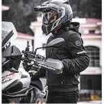 winter motorcycle riding