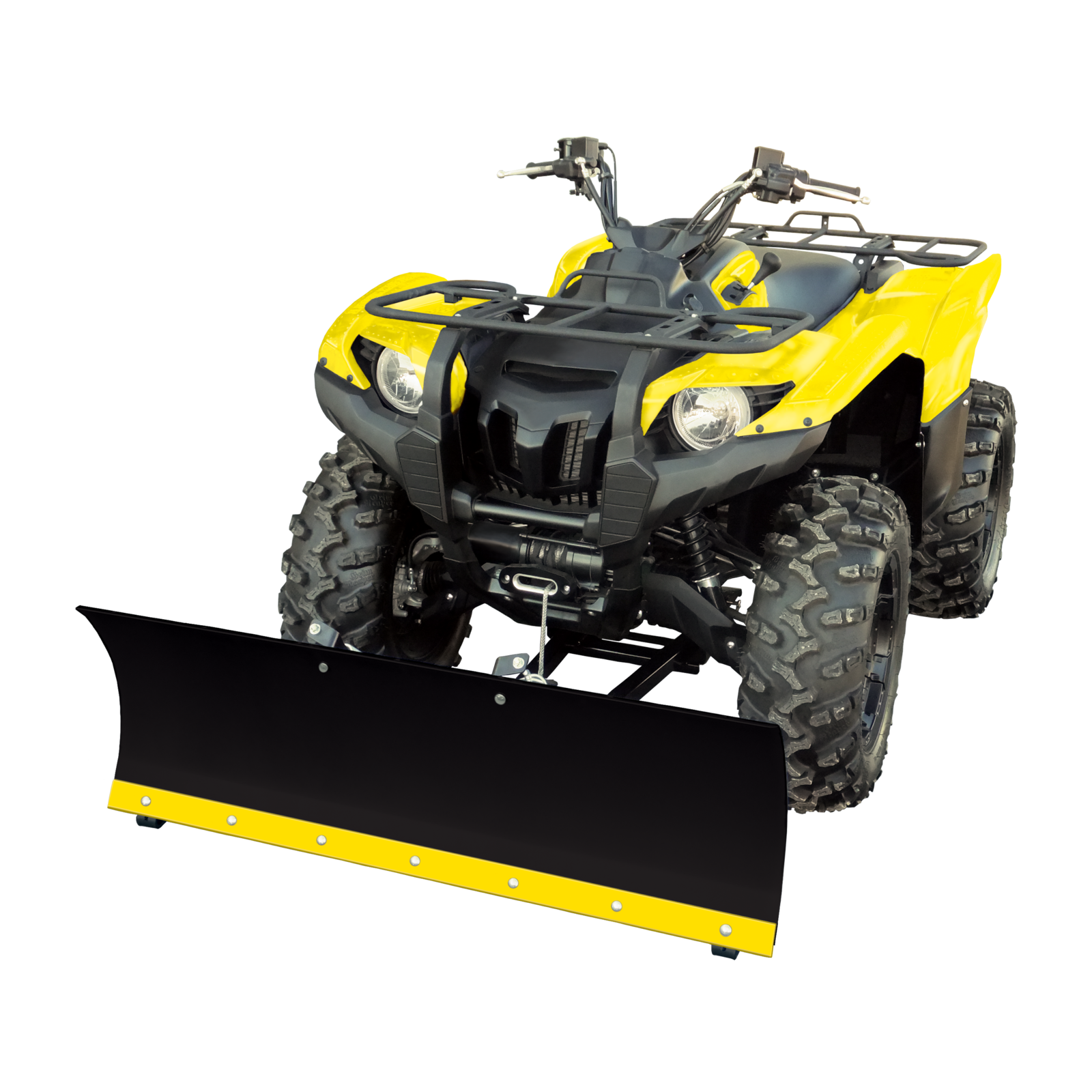 atv with snow plow