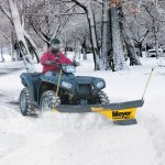 atv with snow plow