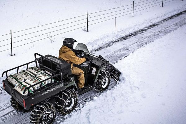 best atv for snow plowing