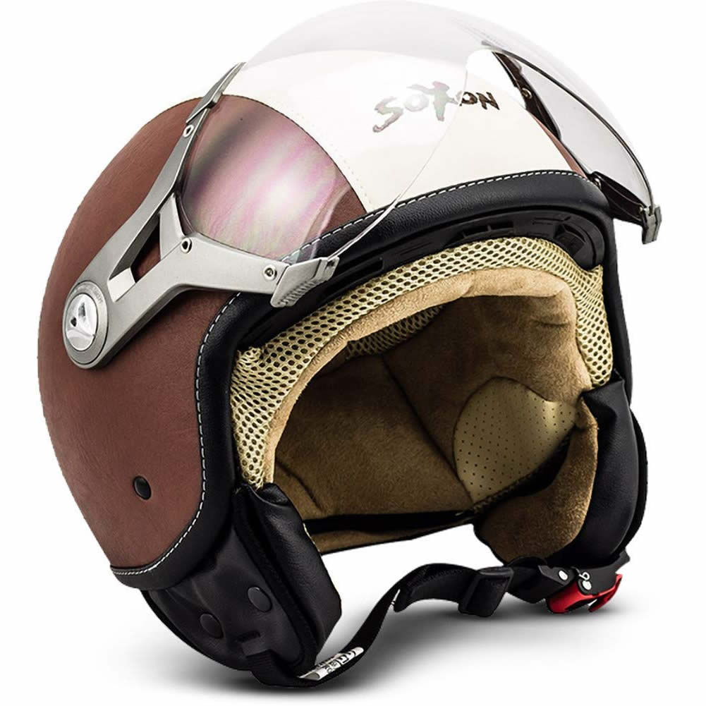 retro motorcycle helmets